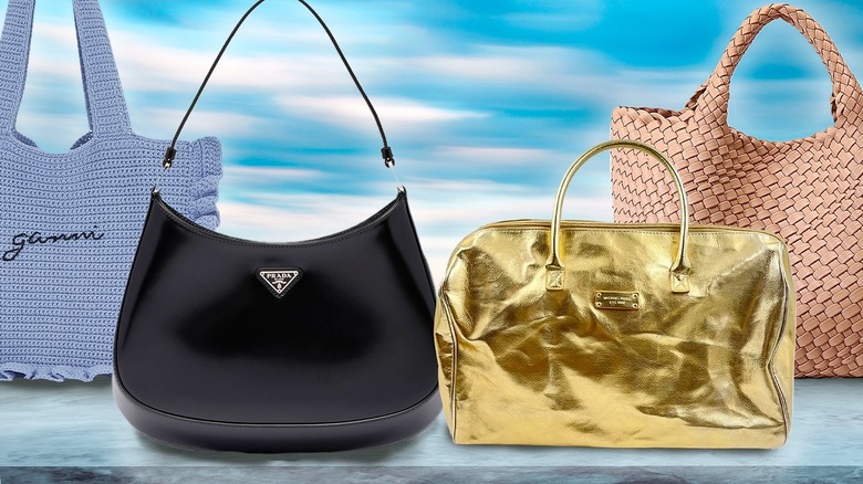 GGOOB Y2k Purse Sliver Purse Small Purse Shoulder Bag Summer Purses for  Women 2023 Trendy Y2k Purses for Women Trendy (Black): Handbags: Amazon.com