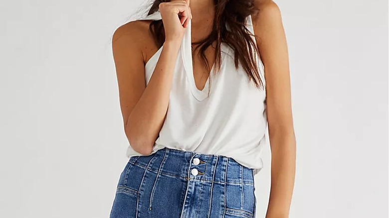 Free People high-waisted jeans