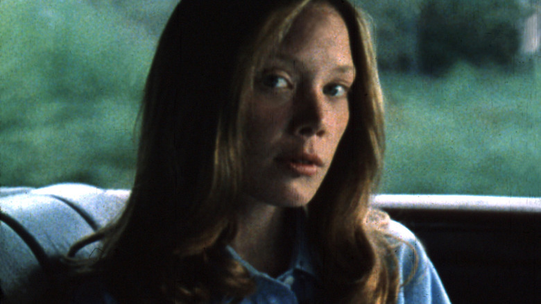 sissy spacek in the front seat