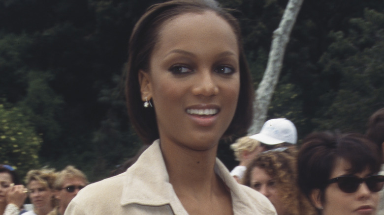 Tyra Banks candid shot