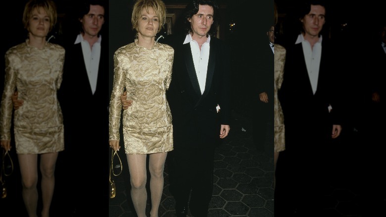 Ellen Barkin and Gabriel Byrne 1990