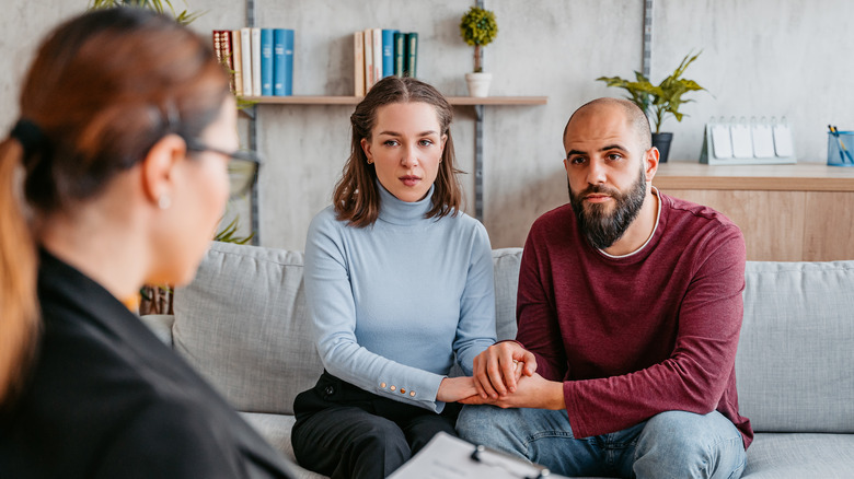 couple at therapy