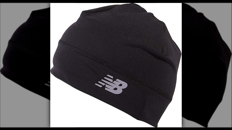 black New Balance skullcap