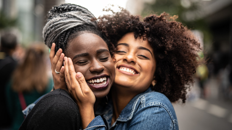 Women sharing a moment