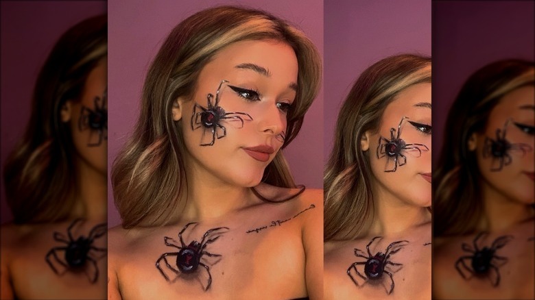 spider makeup