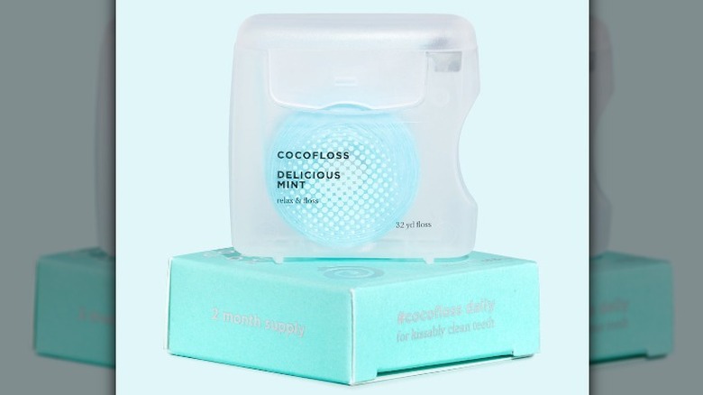 Cocofloss Dental Floss in Delicious Mint