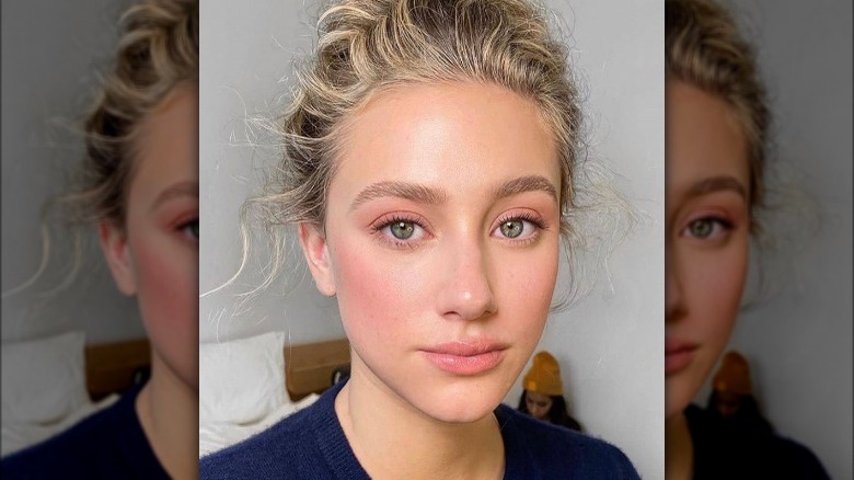 Lily Reinhart fresh faced makeup 