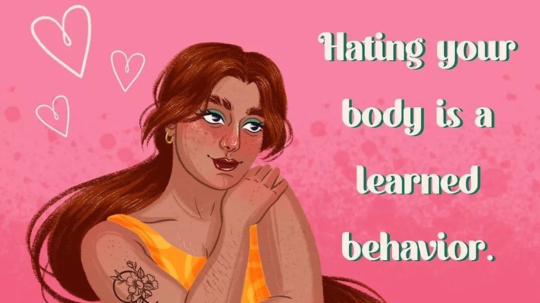 Self-love meme from Girl Gaze