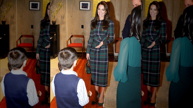 Kate Middleton's Burberry dress