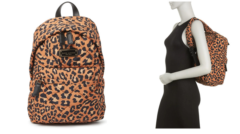 Marc Jacobs animal print backpack