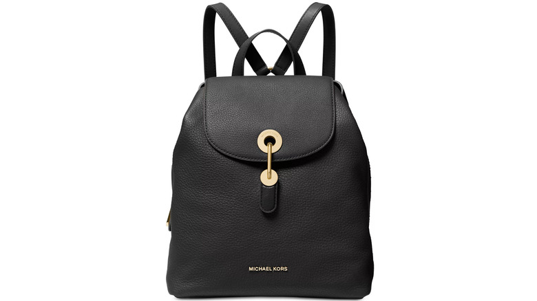 Leather Michael Kors backpack