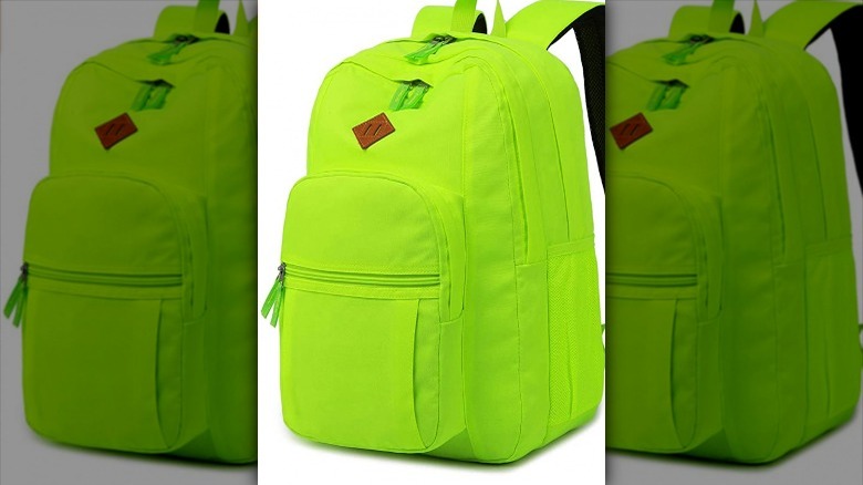 Neon backpack