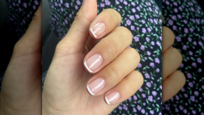 classic french manicure