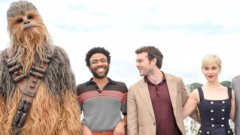 Cast of "Solo: A Star Wars Story"