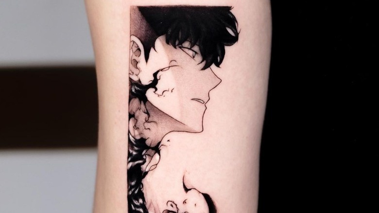 anime tattoo