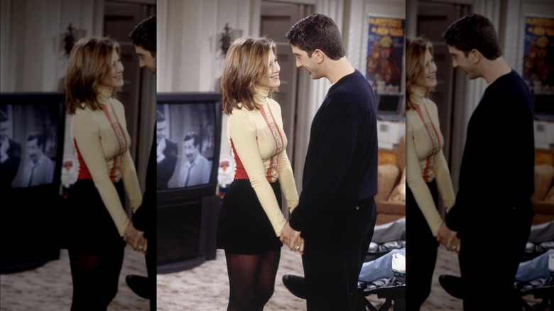 Jennifer Aniston and David Schwimmer