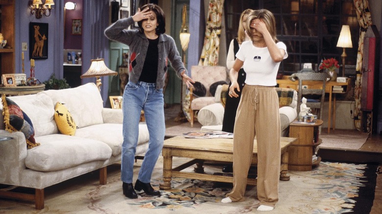 Courteney Cox and Jennifer Aniston