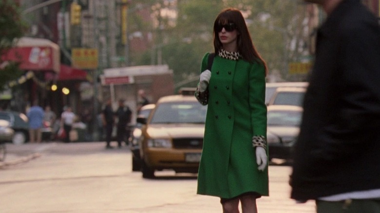 Anne Hathaway as Andy Sachs in "The Devil wears Prada"