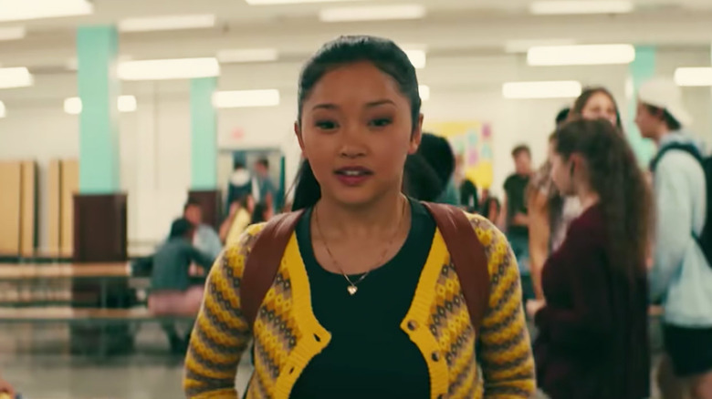 Lana Condor as Lara Jean Covey in To All the Boys I've Loved Before