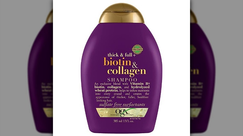 OGX biotin and collagen thickening shampoo