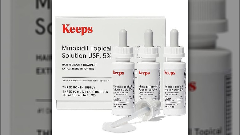 Keeps Topical Minoxidil Solution 5%