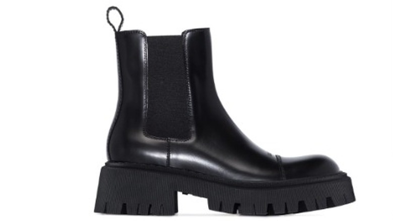 Balenciaga tractor boots