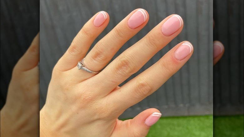 double french manicure 