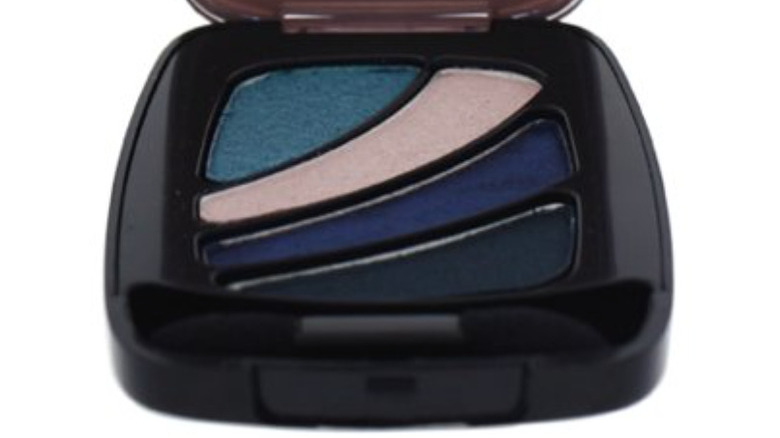 Blue eyeshadow palette