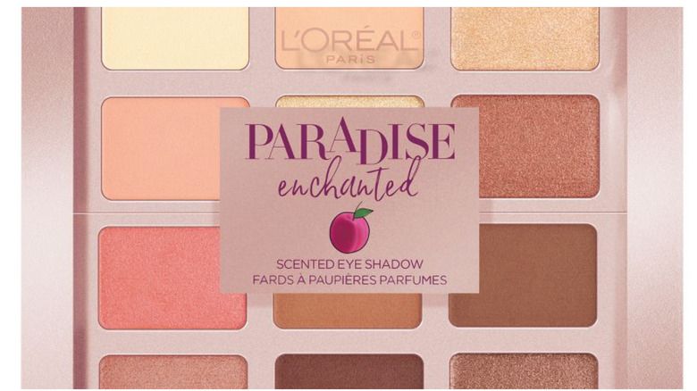 Peachy eyeshadow palette