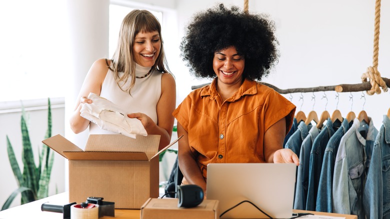 Two businesswomen