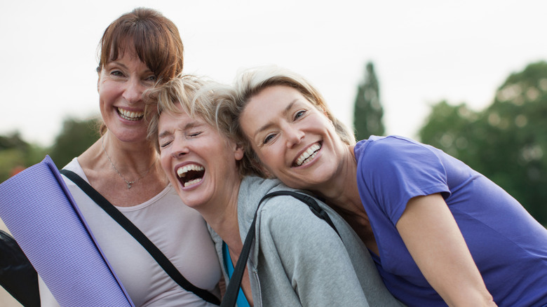 smiling group of women