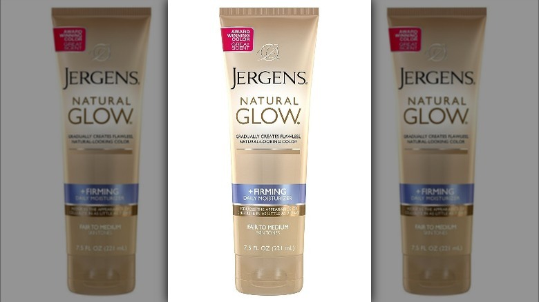 Jergens self-tanning lotion