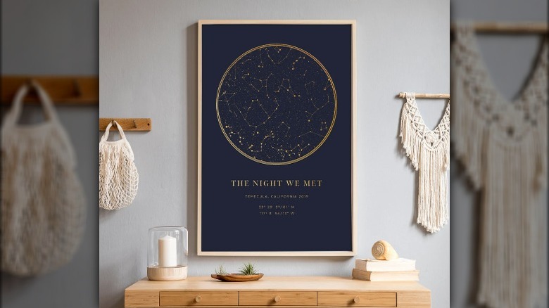 "The Night We Met" star map