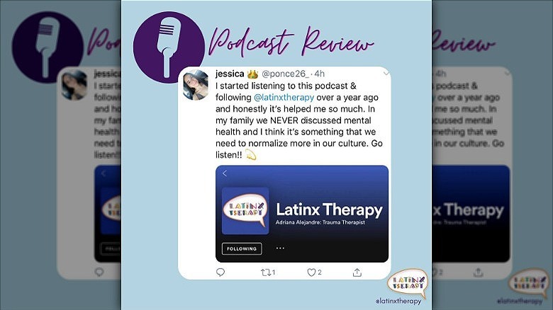 latinx therapy podcast review photo