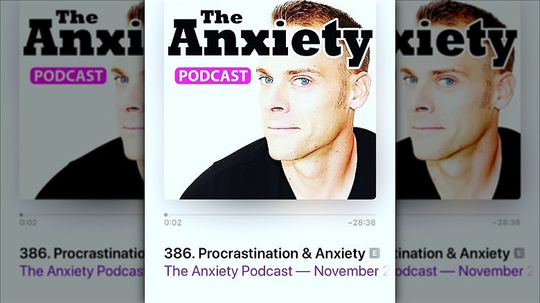 the anxiety podcast episode logo