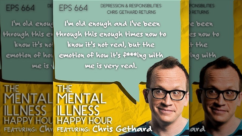 the mental illness happy hour podcast poster