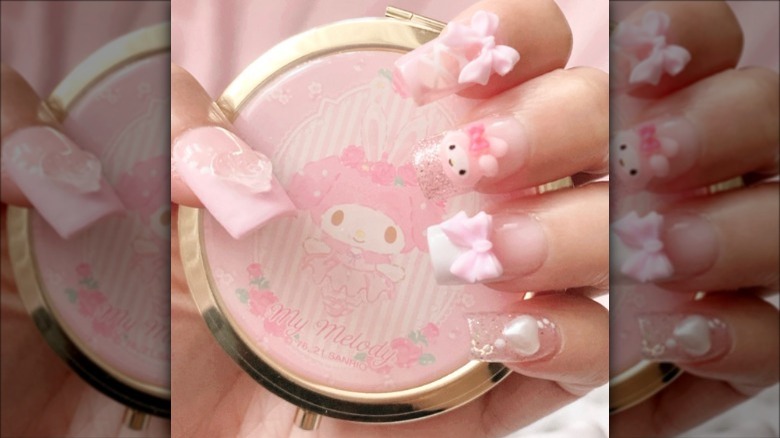 Kawaii Sanrio nails