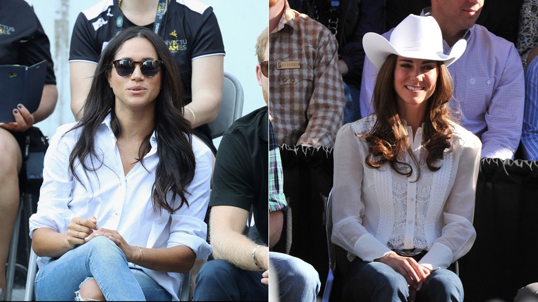 white button up shirt jeans