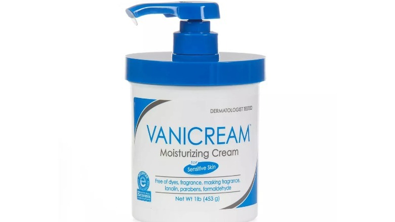 Bottle of Vanicream Moisturizing Cream