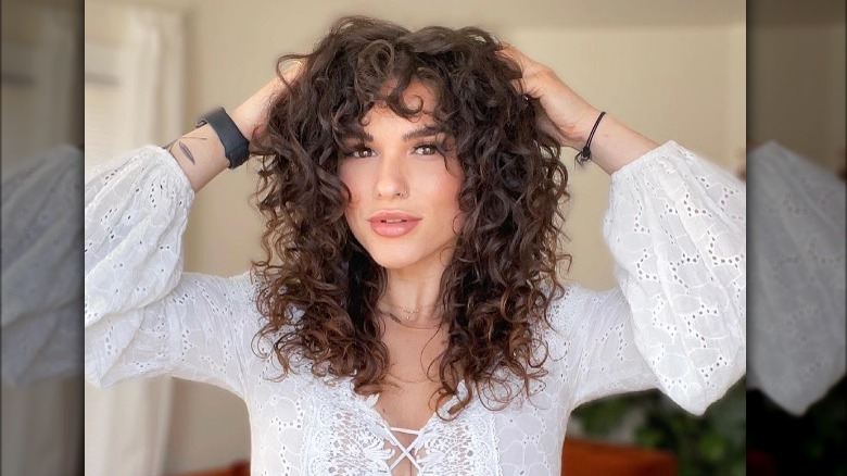 curly shag haircut