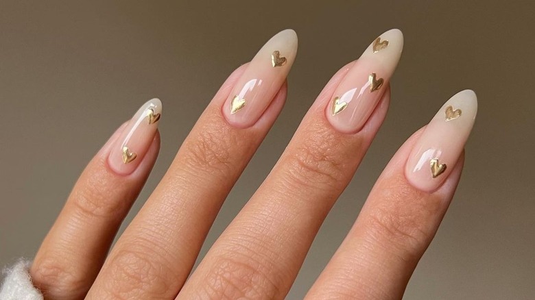 Hearts Nail Art