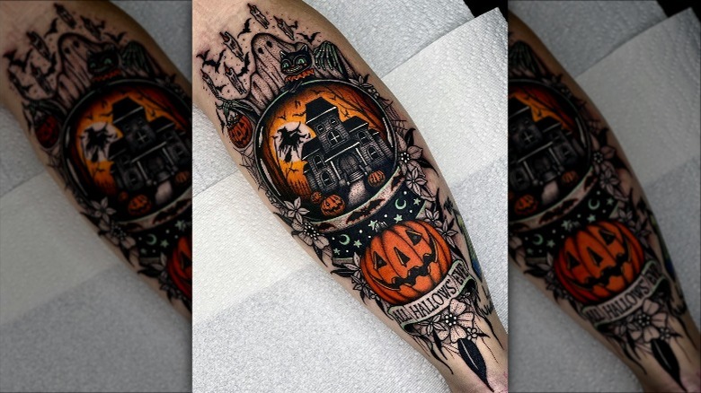 halloween tattoo