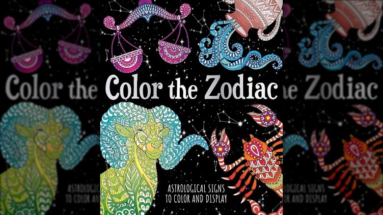 Astrology coloring book