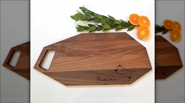 Astrology cutting board