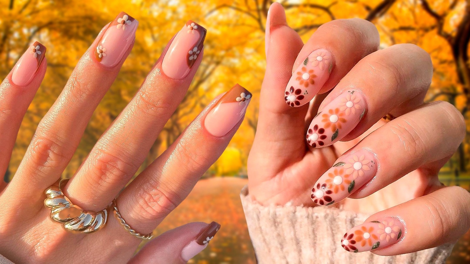 65+ Gorgeous Floral Nail Designs and Ideas | Sarah Scoop