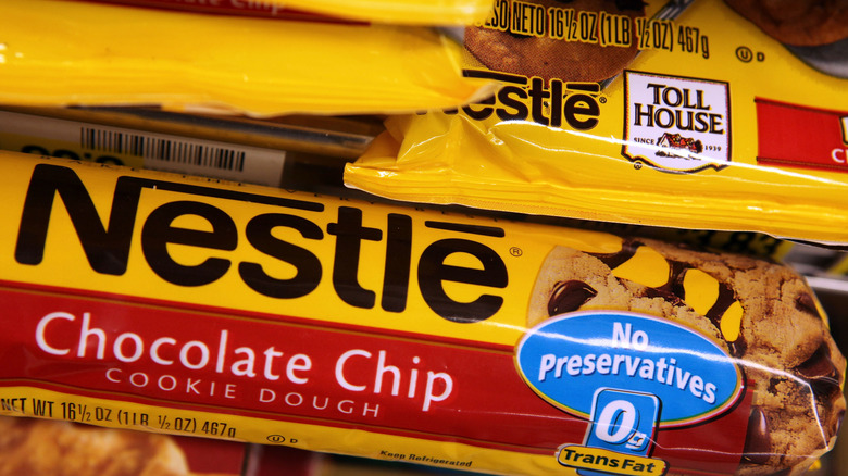 Nestle chocolate chip packages