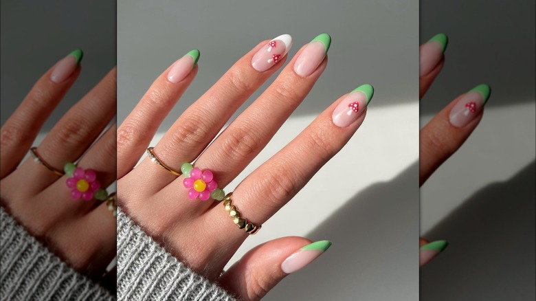 Toadstool nail design