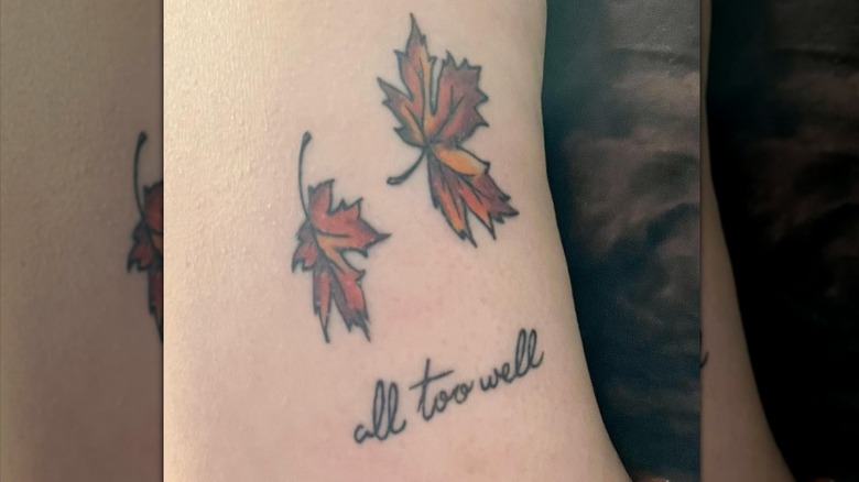 All too well tattoo