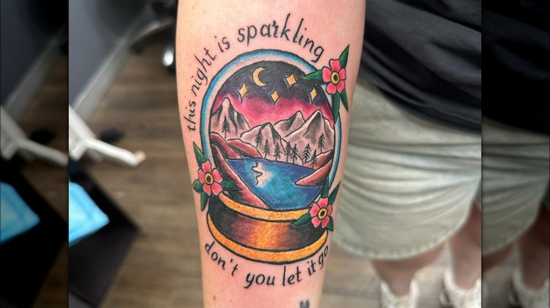 Enchanted Taylor Swift tattoo