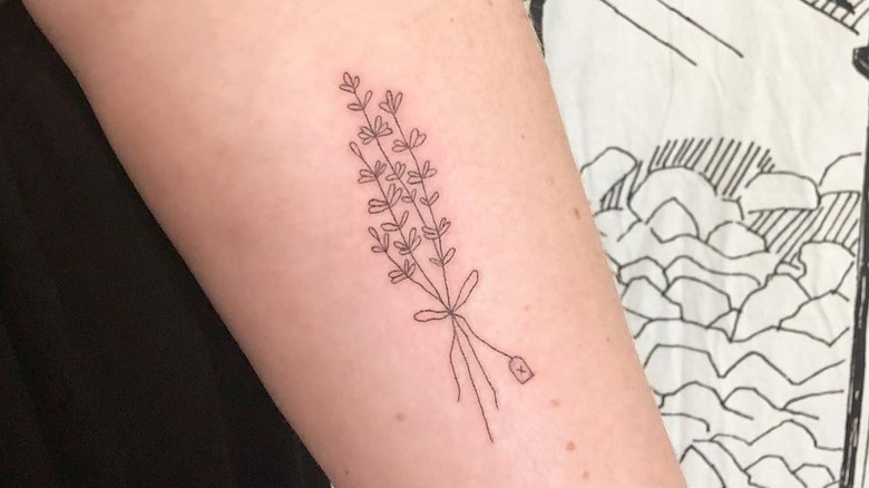 Lavender haze tattoo